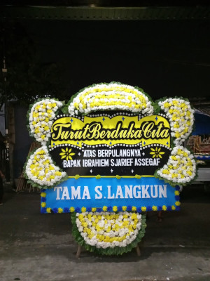 Papan Bunga Duka di Cilawu